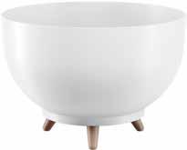 Form - 30cm Misa Satina White