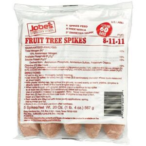 Fruit Tree & Citrus Fertilizer Spikes 5Pkg 8-11-11