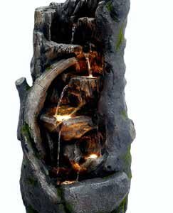 Fontaine - 40cm Nature W/ LedLights