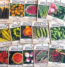 Organic vegetable & Herb Seed Packets (small)