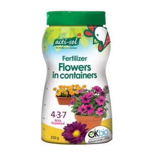 ACTI-SOL ON THE GO ANNUAL FLOWERS FERTILIZER 350G 4-3-7