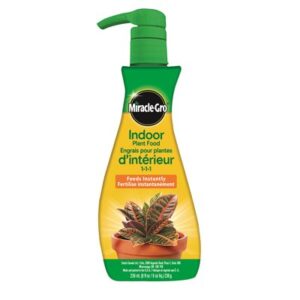 MIRACLE-GRO INDOOR PLANT FOOD PUMP RTU 1-1-1 236ML
