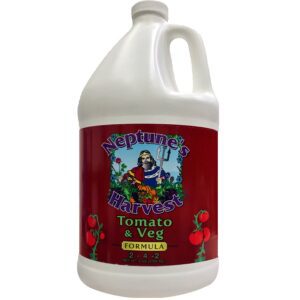 FISH-SEAWEED FERTILIZER FOR TOMATOES & VEGETABLES 2-4-2 142OZ