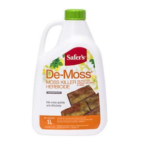 SAFERS DE-MOSS HERBICIDE 1L CONC