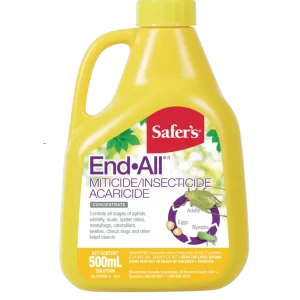 SAFER'S END-ALL MITICIDE / INSECTICIDE ACARICIDE CONCENTRATE 500ML