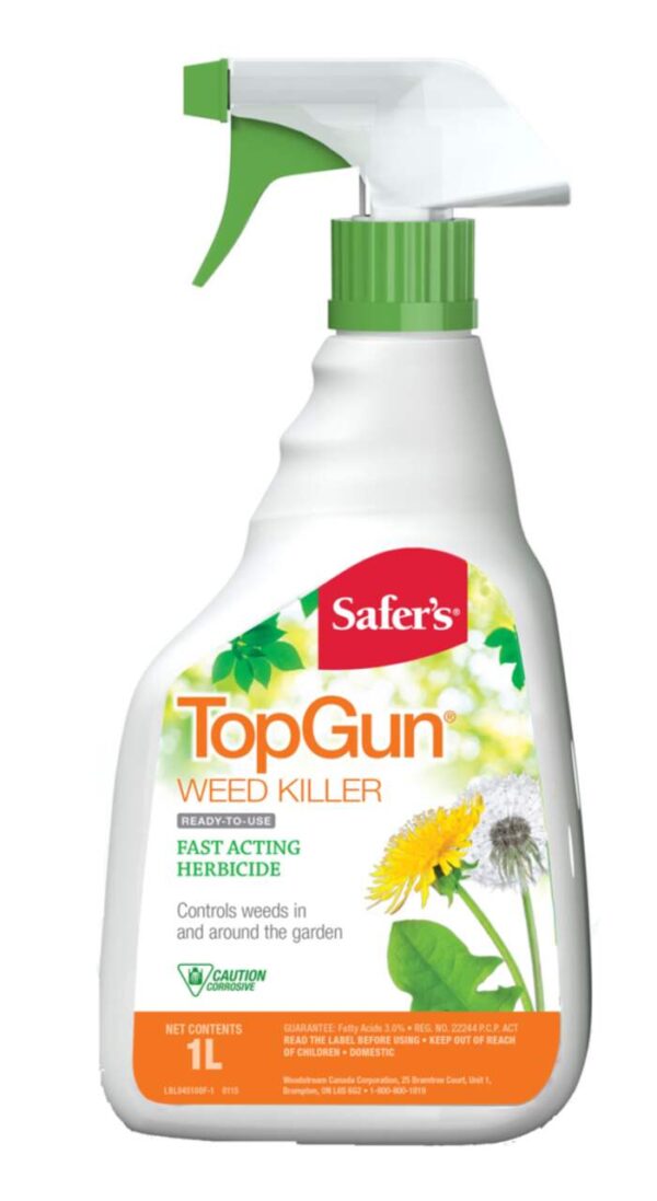 SAFER'S TOP GUN WEED KILLER RTU 1L