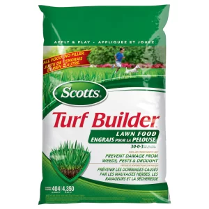 Scotts Turf Builder Lawn Food 30-0-3 5.2 kg (404 m², 4,350 ft²)